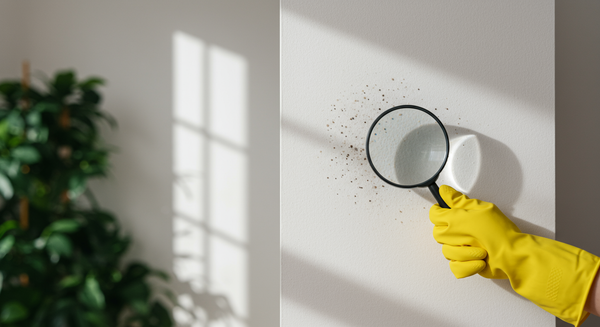 Weißer Schimmel: Erkennen, unterscheiden und dauerhaft entfernen