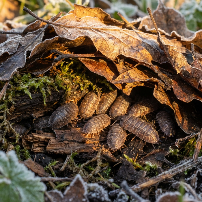 Come svernano i woodlice? Strategie di sopravvivenza invernale