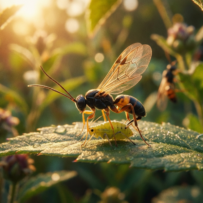 Come funzionano le vespe parassite? Spiegazione del meccanismo d'azione biologico