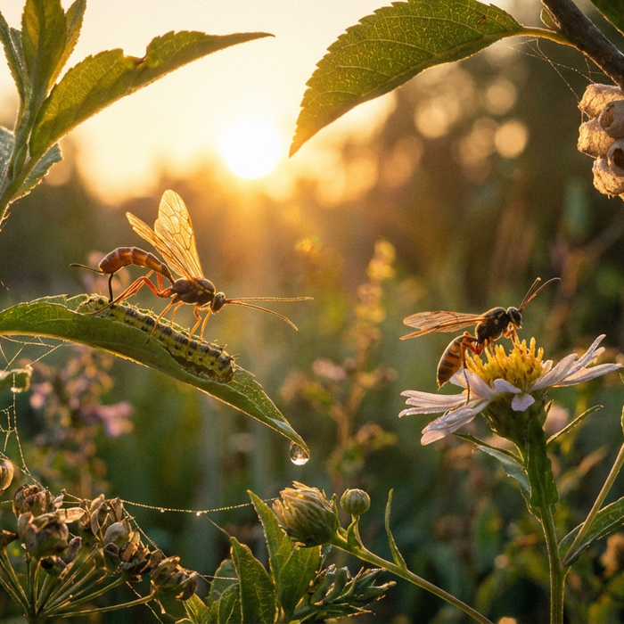 Quanto vivono le vespe parassite? Tutto sulla durata della vita degli insetti utili