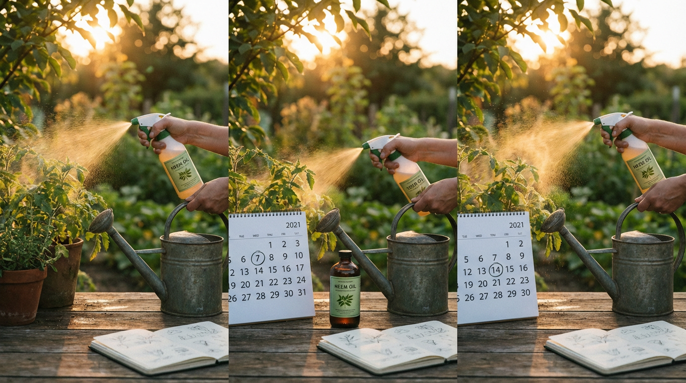 Quanto spesso dovresti spruzzare olio di neem per le infestazioni? Il ritmo perfetto