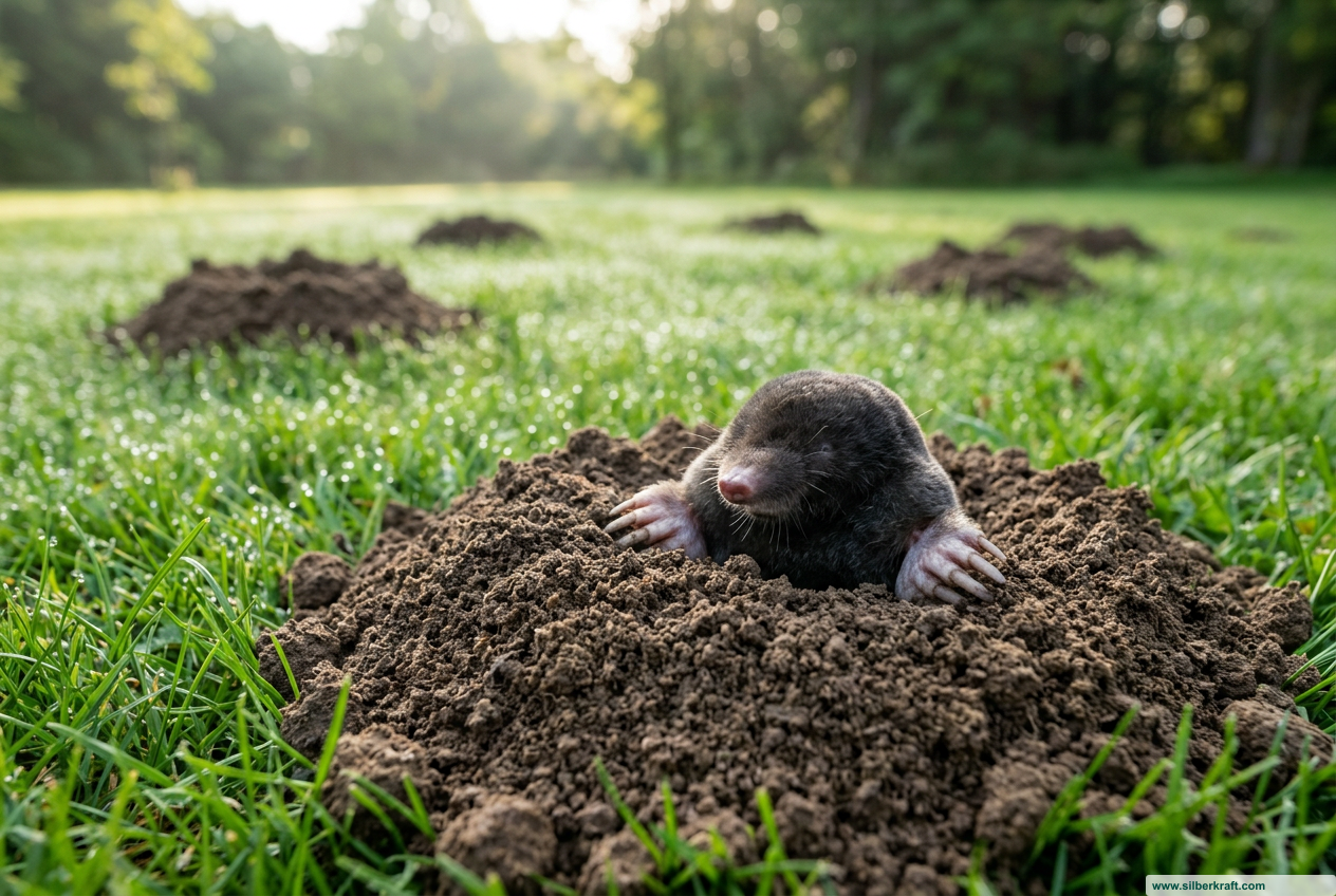 Quante talpe vivono in una tana? La sorprendente verità