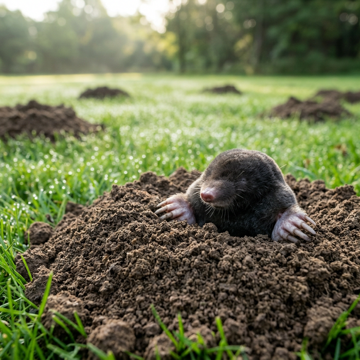 Quante talpe vivono in una tana? La sorprendente verità