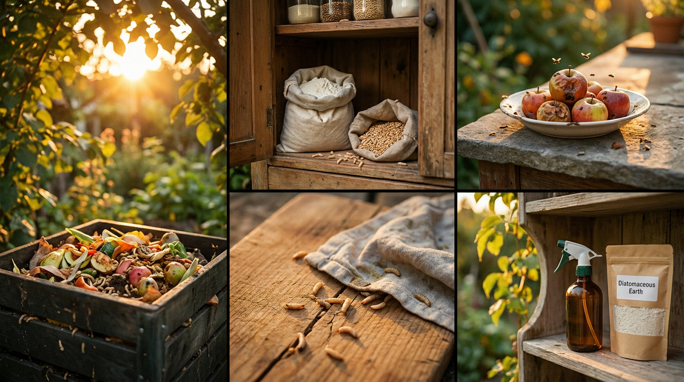 Dove si annidano i vermi in cucina? Trova nascondigli e combatti efficacemente