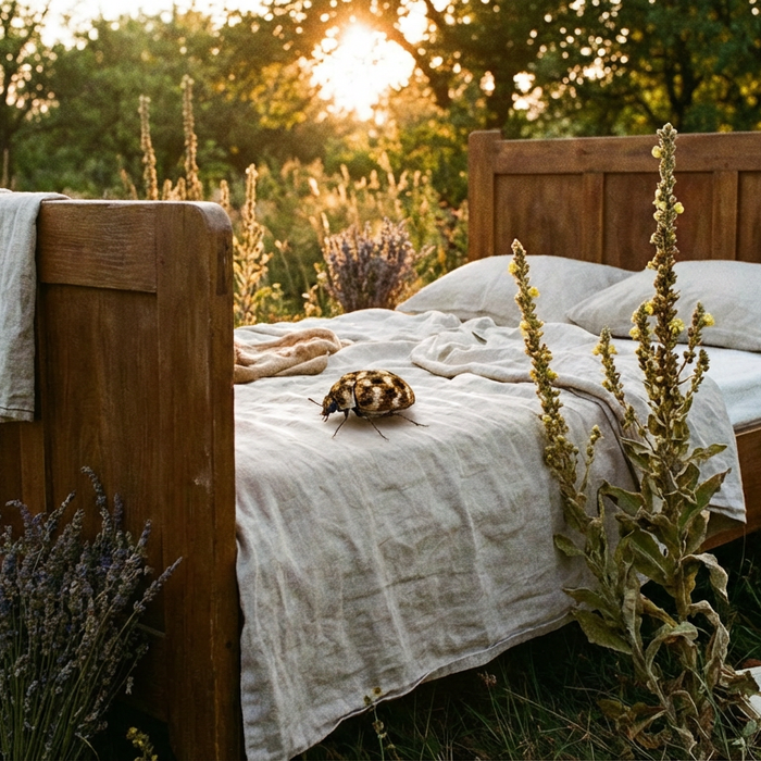 Coleotteri lanosi dei fiori nel letto: cause, allergie e aiuto immediato