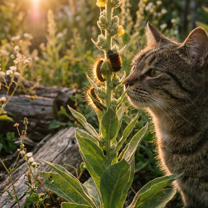 Scarabeo lanoso e gatto: pericolo dovuto ai peli delle larve?