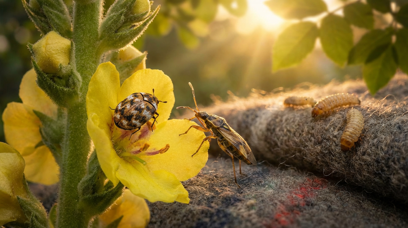 Pirati dell'accampamento degli scarabei dei fiori del cotone: controllo efficace e biologia