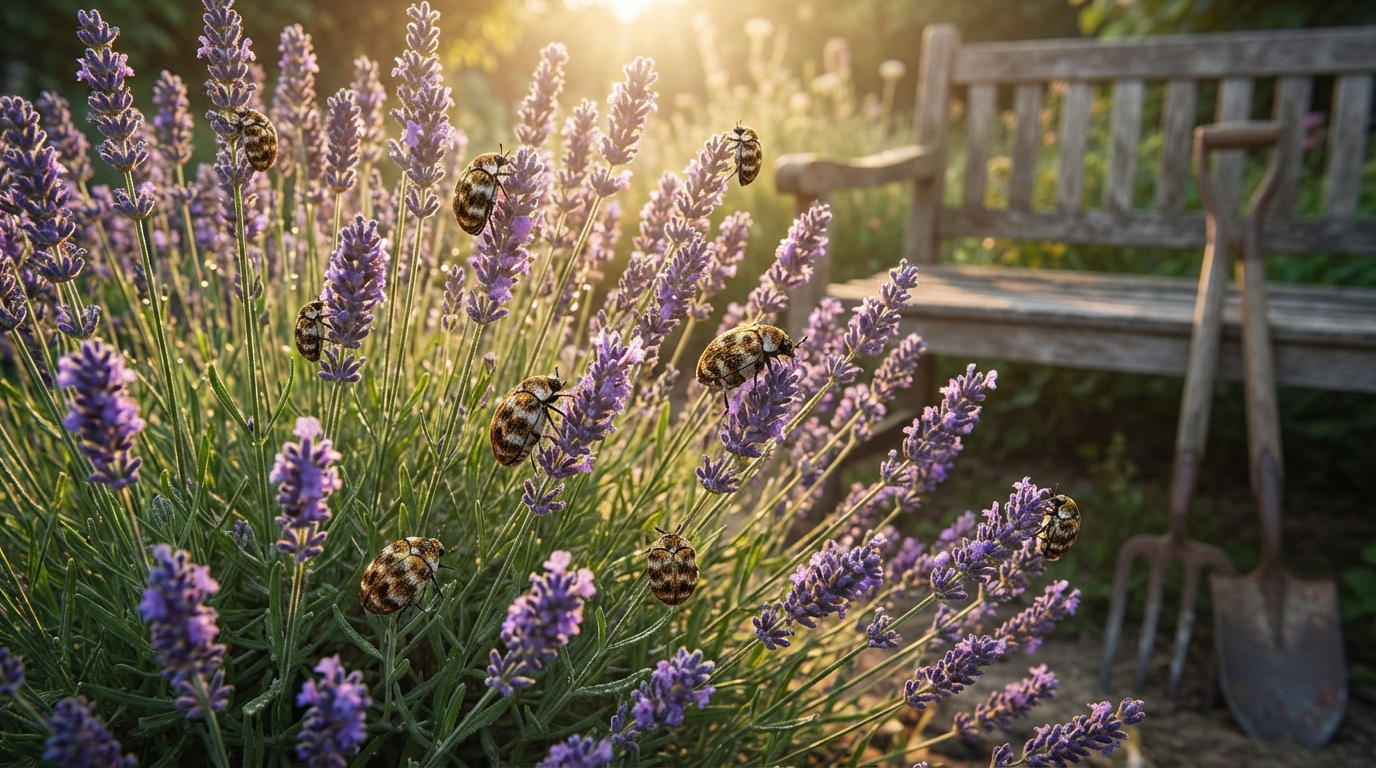 Scarabeo lanoso e lavanda: il rimedio casalingo aiuta davvero?