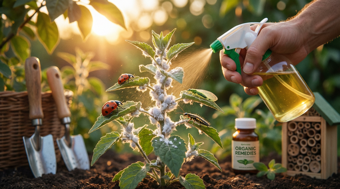 Lotta alle cocciniglie sulle piante: cause, rimedi e insetti utili