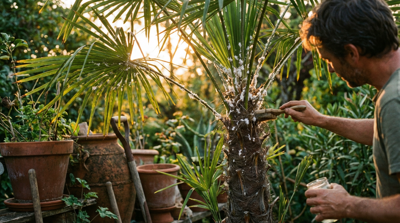 Cocciniglia delle palme: come salvare efficacemente la tua pianta