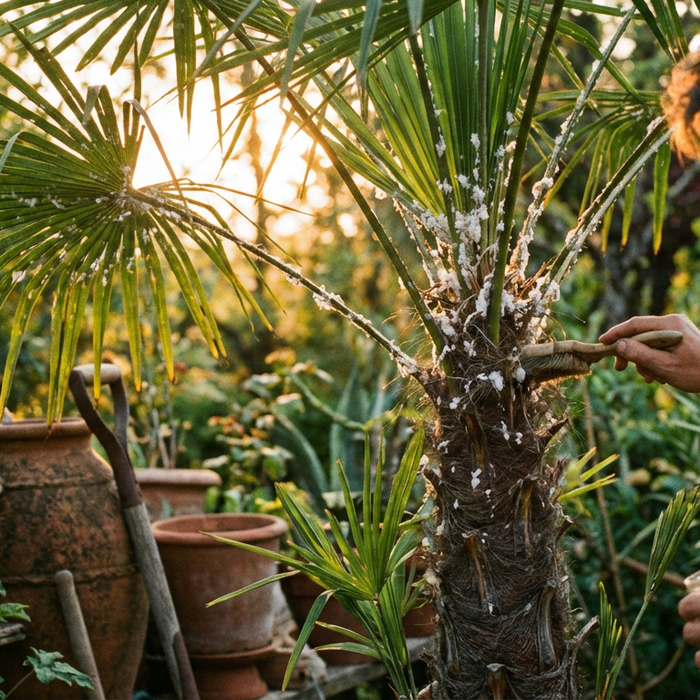 Cocciniglia delle palme: come salvare efficacemente la tua pianta