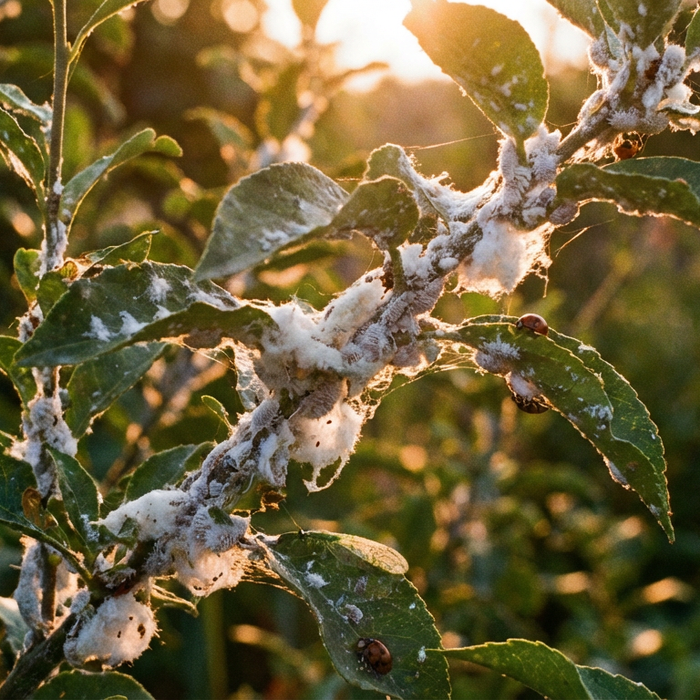Scaglie bianche di cocciniglia: biologia, specie e controllo efficace