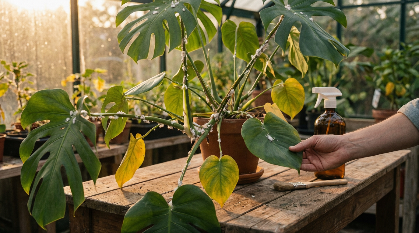 Cocciniglie sulle piante d'appartamento: individuare, combattere e prevenire