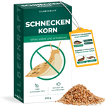 Pellet di lumache Silberkraft 200 g – protezione efficace contro le lumache, agisce immediatamente e dura fino a 4 settimane. Granuli per respingere le lumache in giardino, aiuole e aiuole rialzate.