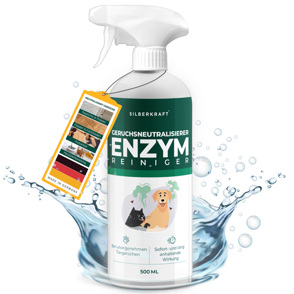 Detergente enzimatico per urina di cane e gatto e odori di animali - Silberkraft