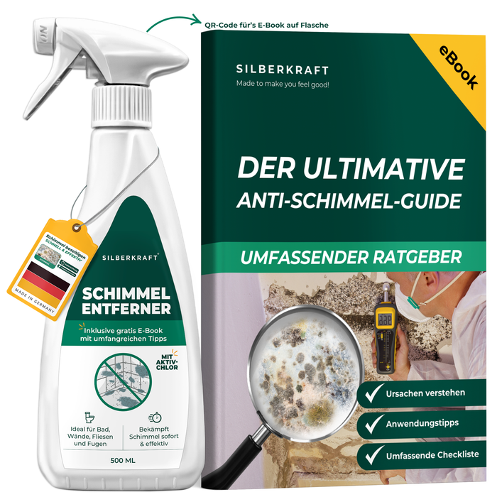 Spray antimuffa con e-book - Contro le macchie di muffa e funghi