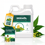 Olio di neem con emulsionante - concentrato nutriente di olio di neem per le vostre piante - Silberkraft