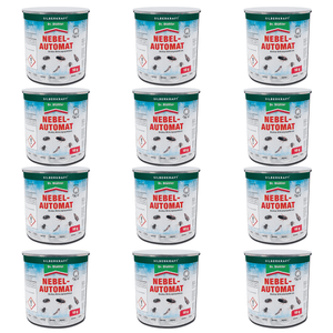 Silberkraft Nebelautomat 12x10g Hochleistungs-Fogger zur großflächigen und nachhaltigen Insektenbekämpfung