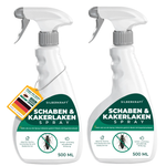 Set di 2 spray per ragni: spray efficace contro i ragni per la casa, la cantina e il balcone