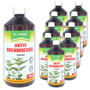 Aktiv Brennnessel Extrakt - Natürliche Pflanzenstärkung für gesundes Wachstum - Silberkraft