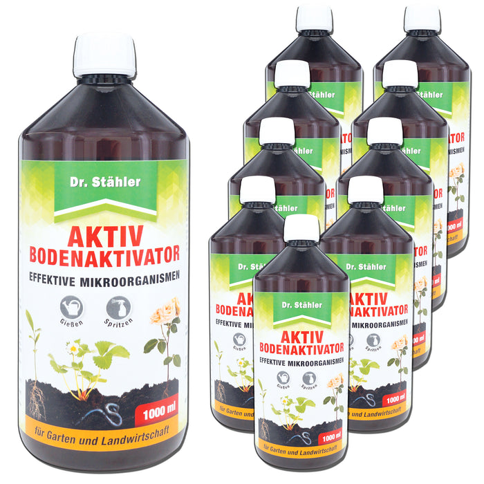 Attivatore attivo del suolo - microrganismi efficaci per un ambiente sano del suolo - Silberkraft