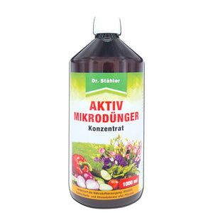 Aktiv Mikrodünger Konzentrat -  Organischer NK-Dünger, flüssig - Silberkraft