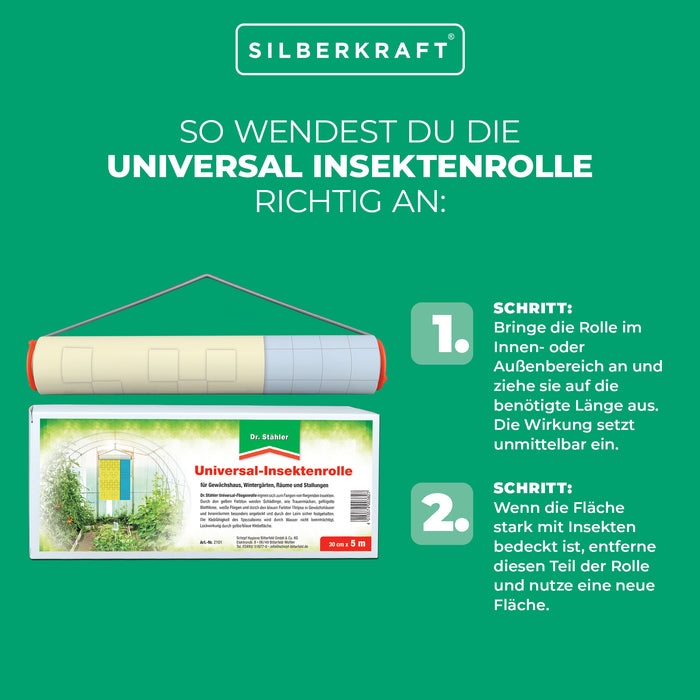 Mulinello universale per insetti: per catturare moscerini dei funghi, afidi alati, mosche bianche e tripidi