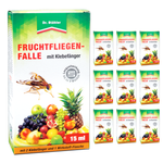 Trappola per mosche della frutta con cattura adesiva - effetto attrattivo - potere dell'argento