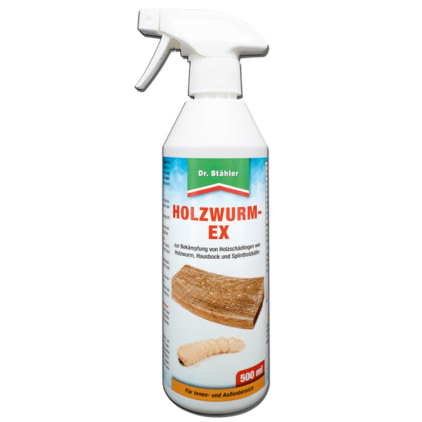Efficace spray antitarlo: protezione affidabile contro i parassiti del legno come tarli, coleotteri domestici e scarafaggi dell'alburno - Silberkraft