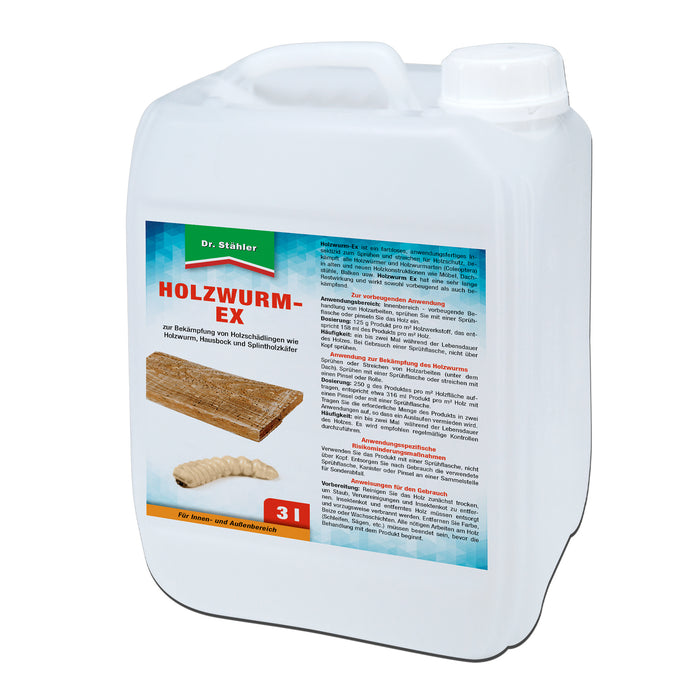 Efficace spray antitarlo: protezione affidabile contro i parassiti del legno come tarli, scarafaggi domestici e scarafaggi dell'alburno