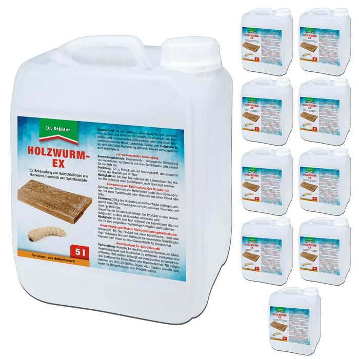 Efficace spray antitarlo: protezione affidabile contro i parassiti del legno come tarli, scarafaggi domestici e scarafaggi dell'alburno