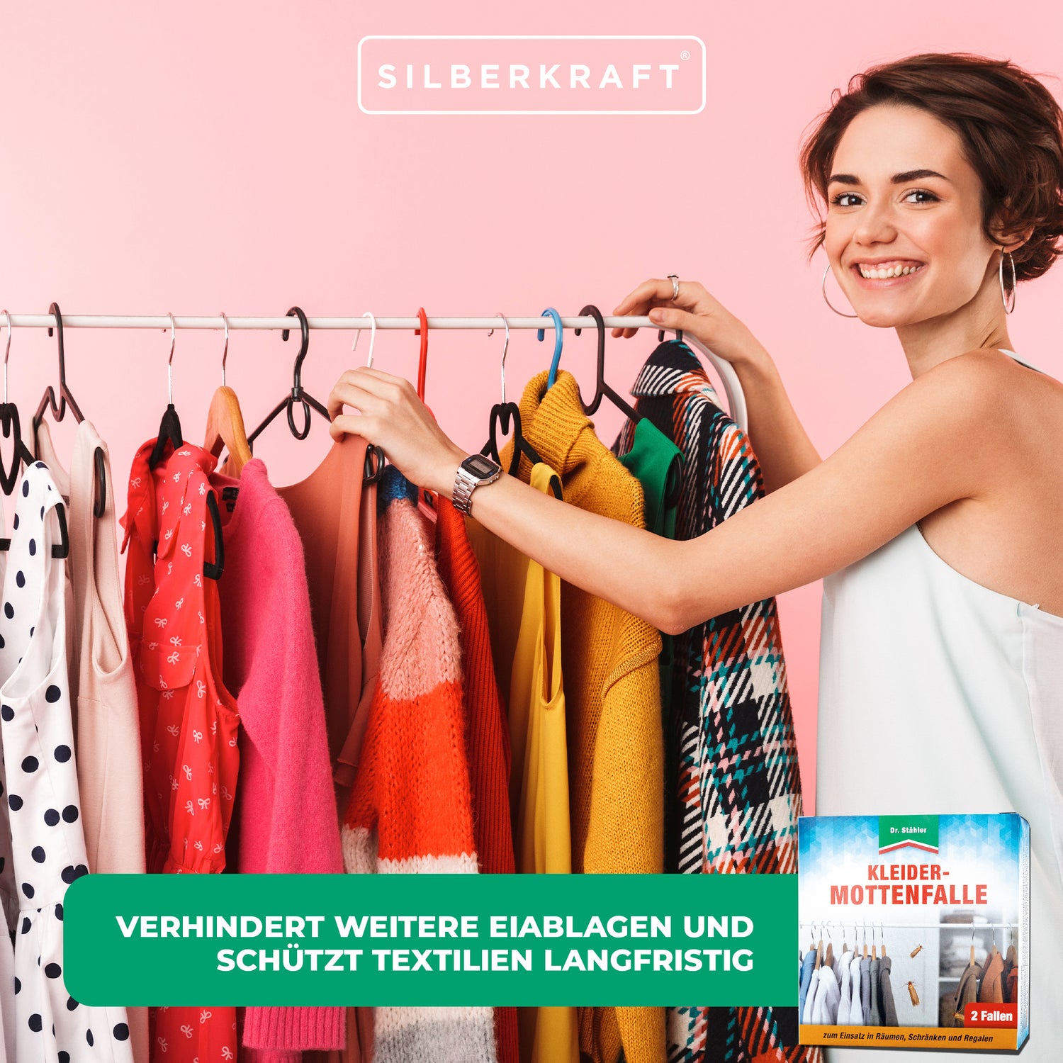 Efficace trappola per tarme: protezione efficace contro le tarme negli armadi e nei cassetti