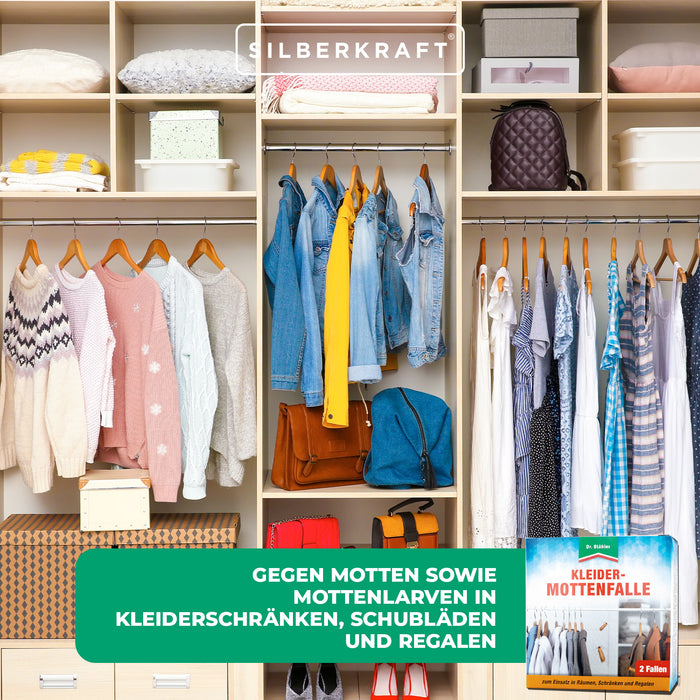 Efficace trappola per tarme: protezione efficace contro le tarme negli armadi e nei cassetti