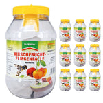 Efficace trappola per mosche dei ciliegi: soluzione efficace per il monitoraggio degli alberi da frutto - Silberkraft