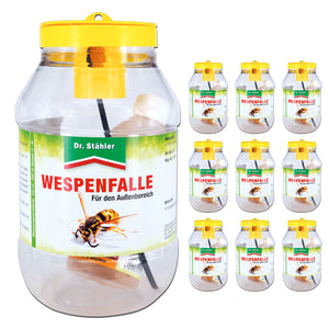 Effektive Wespenfalle: Praktische Wespenabwehr für den Außenbereich - Silberkraft