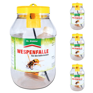 Effektive Wespenfalle: Praktische Wespenabwehr für den Außenbereich - Silberkraft