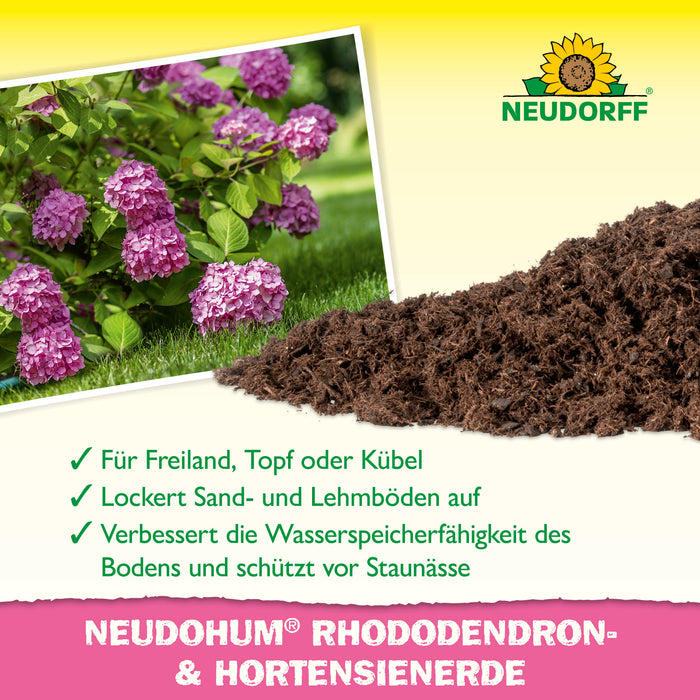 Neudorff NeudoHum Terriccio per rododendri e ortensie