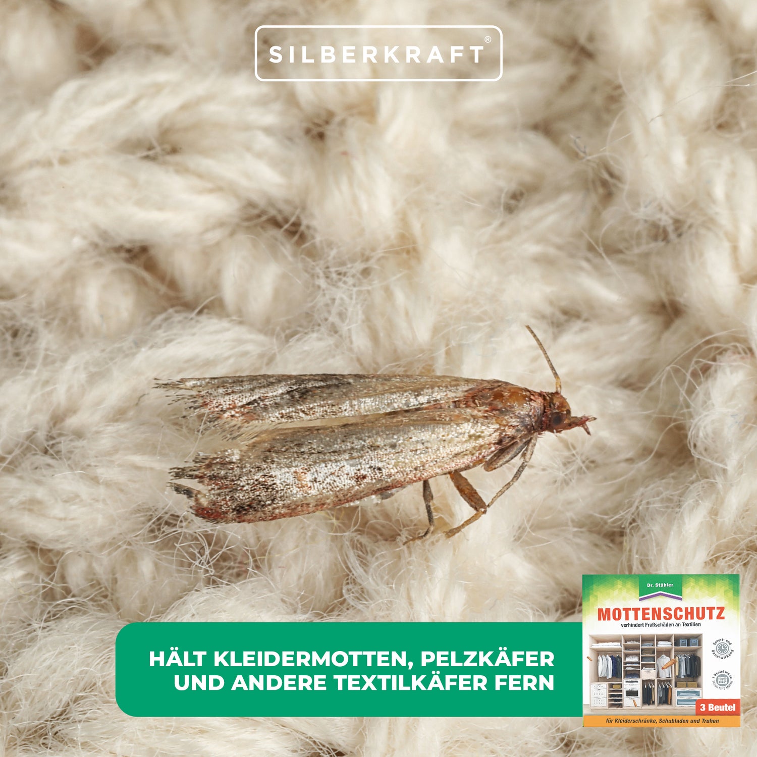 Efficace protezione antitarme: sacchetti profumati contro danni a vestiti e tessuti