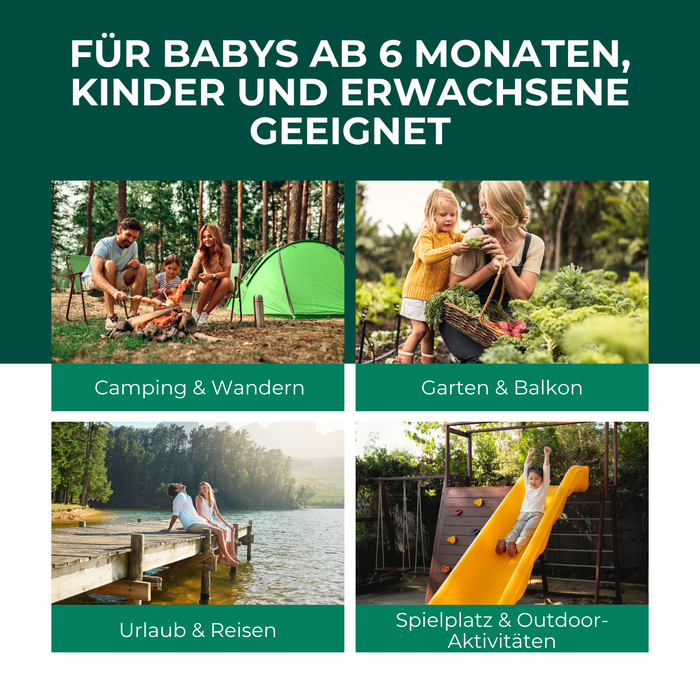 Mückenspray für Kinder & Babys ab dem 6ten Monat - Silberkraft