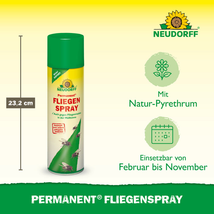 Spray permanente per mosche