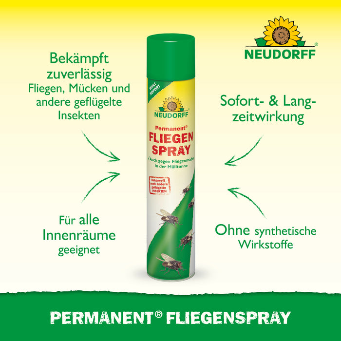 Spray permanente per mosche