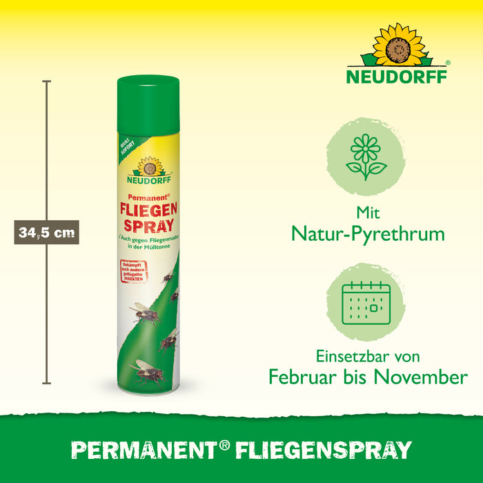 Spray permanente per mosche
