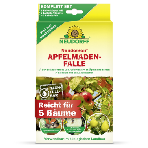 Neudorff Neudomon ApfelmadenFalle - Silberkraft