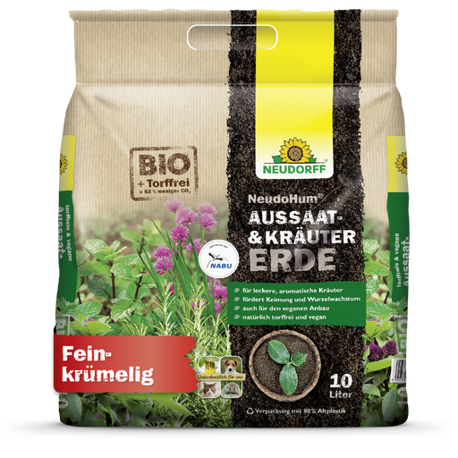 Neudorff NeudoHum Aussaat- und KräuterErde - Silberkraft