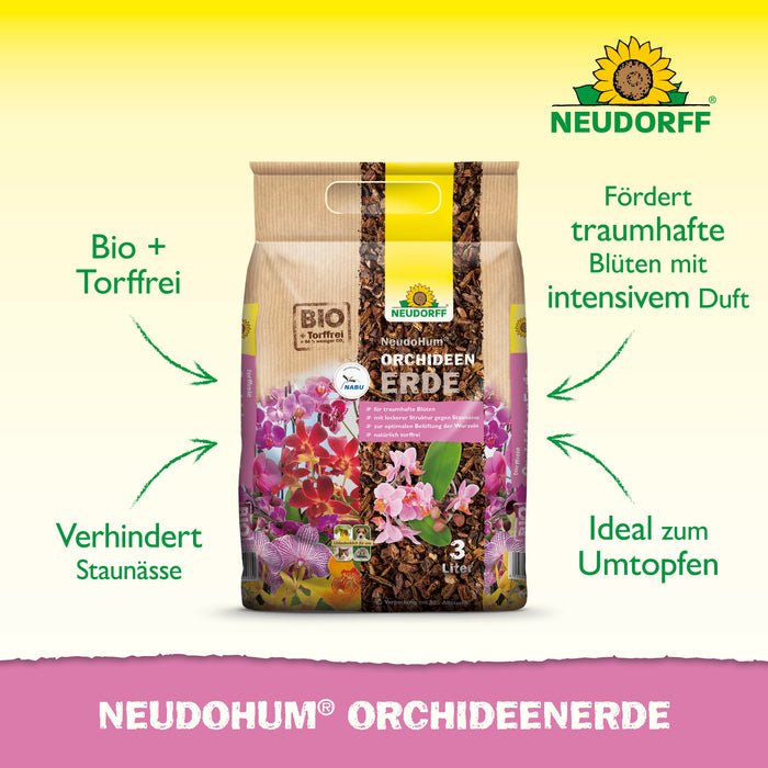 Neudorff NeudoHum OrchideenErde - Silberkraft