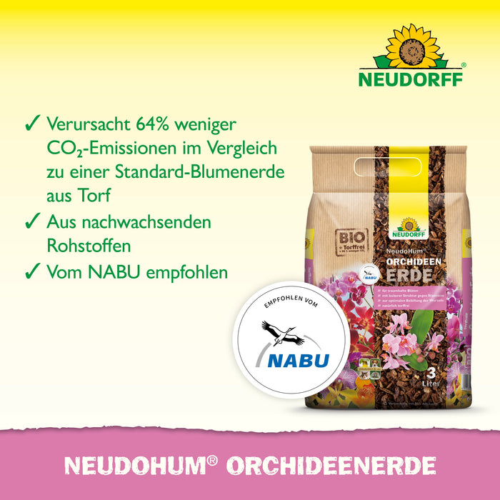 Neudorff NeudoHum OrchideenErde - Silberkraft