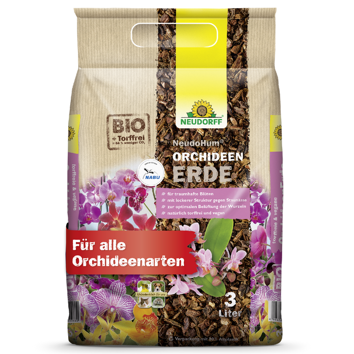 Neudorff NeudoHum OrchideenErde - Silberkraft