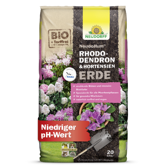 Neudorff NeudoHum Rhododendron- & HortensienErde - Silberkraft