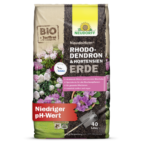 Neudorff NeudoHum Terriccio per rododendri e ortensie