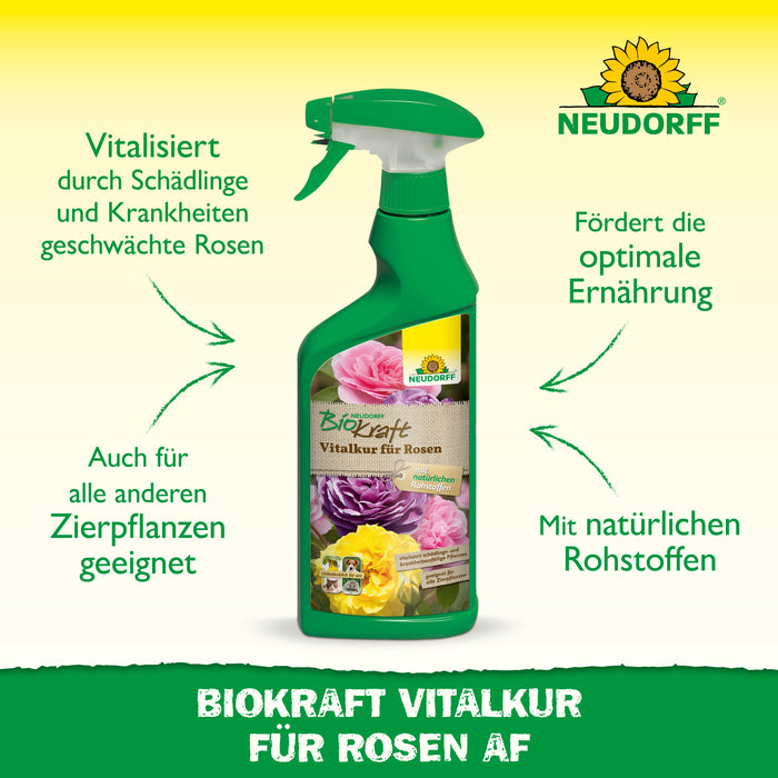 Neudorff BioKraft trattamento vitale per le rose